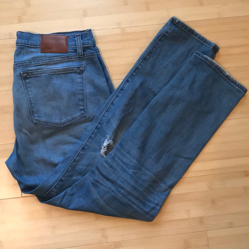 EUC Jcrew Boyfriend Fit Jean in Light Wash